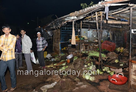 lashes erupt near Talapady
